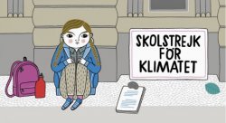 Illustrated page from Greta Thunberg by Maria Isabel Sánchez Vegara & Anke Weckmann