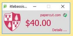 Print account client