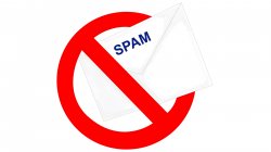 envelope marked as spam