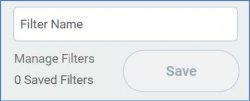 save filter button