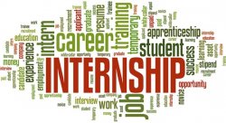 Internship typography