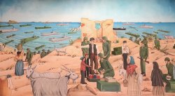 villagers and army during WWII