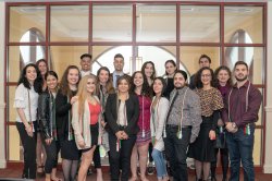 group photo honor society