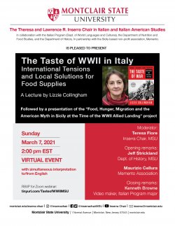 Flyer Taste of War Collingham