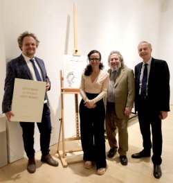 Fiore and presenters about Sciascia at CIMA