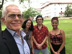 From the left: Frank Gerard Godlewski, Teresa Fiore, Isaak J. Liptzin, and Mar Arroyo Cabrera