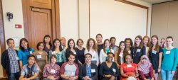 group photo of fullbright scholars