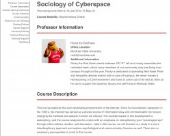 An example syllabus in Simple Syllabus