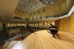 John J. Cali School of Music's Leshowitz Hall. 
