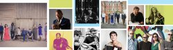 Collage of musical artists
