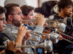 Trumpet players