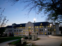 Chapin hall exterior dusk
