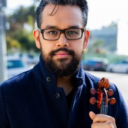 VIJAY GUPTA with violin