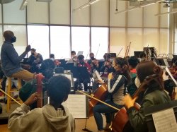 New Jersey Symphony Orchestra rehearsal photo