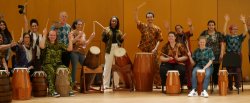 African drumming Midweek Ensemble photo