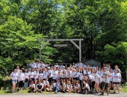 Group shot of Stokes Campers