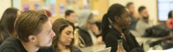 Photo of students in class