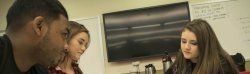Photo of students in class