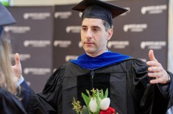Dr. Salvatore at Convocation