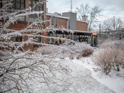 snow at Sprague