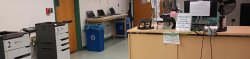 Laptop lending and print lab