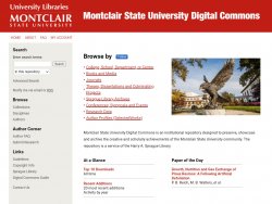 digital commons home page