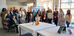 group photo of university authors