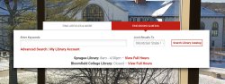 catalog search box