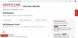 databases a-z list
