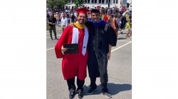 John O'Meara graduates