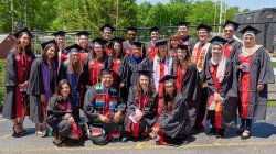 graduating students at Convocation