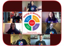Noyce Math Scholars with Faculty Advisors