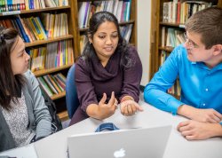mathematics grad students having discussion