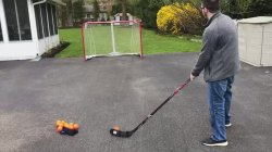 Anthony Rappa hockey practice