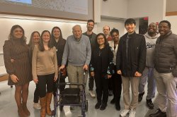 doctoral students with Henry Pollock