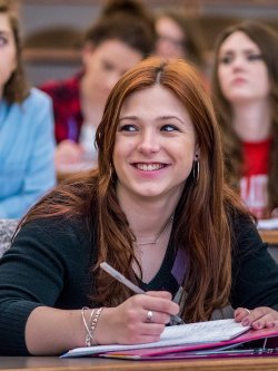 Photo of student in classroom