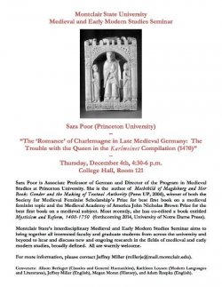 Photo of stone carving of Charlemagne