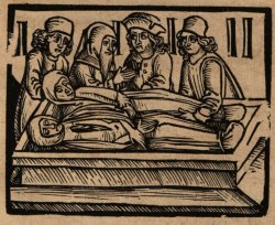 wood block print