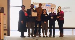 French Club winning an award