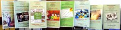 collection of flyers