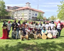 Group photo of Asian Languages and Cultures