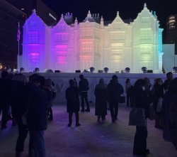 Hokkaido Castle Ice Sculpture