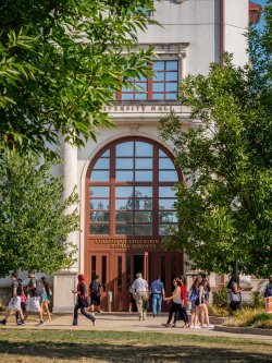 University Hall & Students