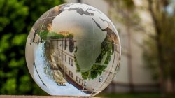 reflective globe