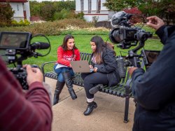 Nikki-James Soto with Stephanie Grajales