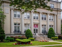 Campus building on Bloomfield College