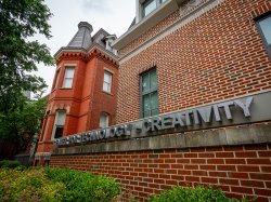 Exterior of Center for Technology + Creativity building