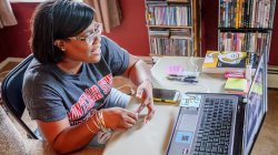 Online program graduate student