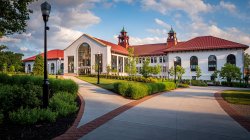 exterior photo of Cole Hall