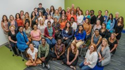 A group of Nursing School students